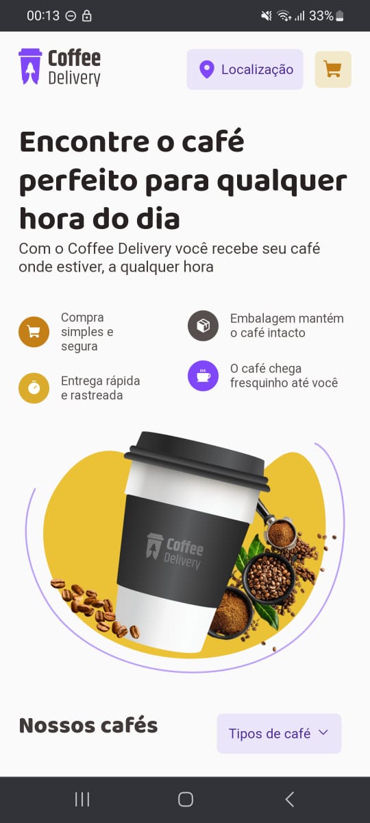 GitHub RenataDellamatriz/coffeedelivery coffee Coffee delivery