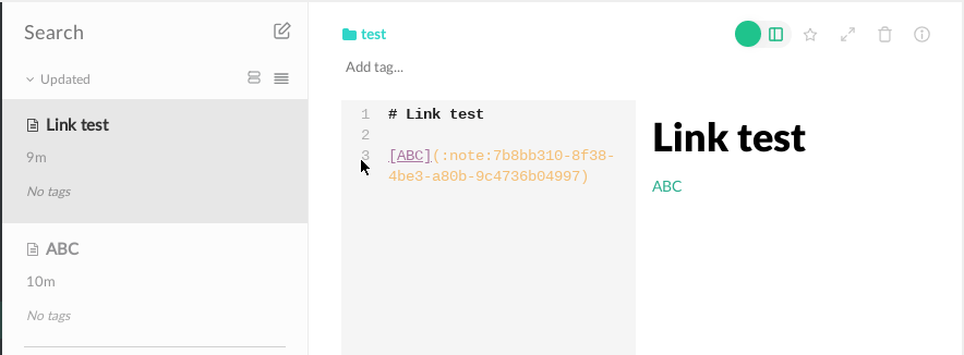 Note link does not work if target note is filtered out by search query ...