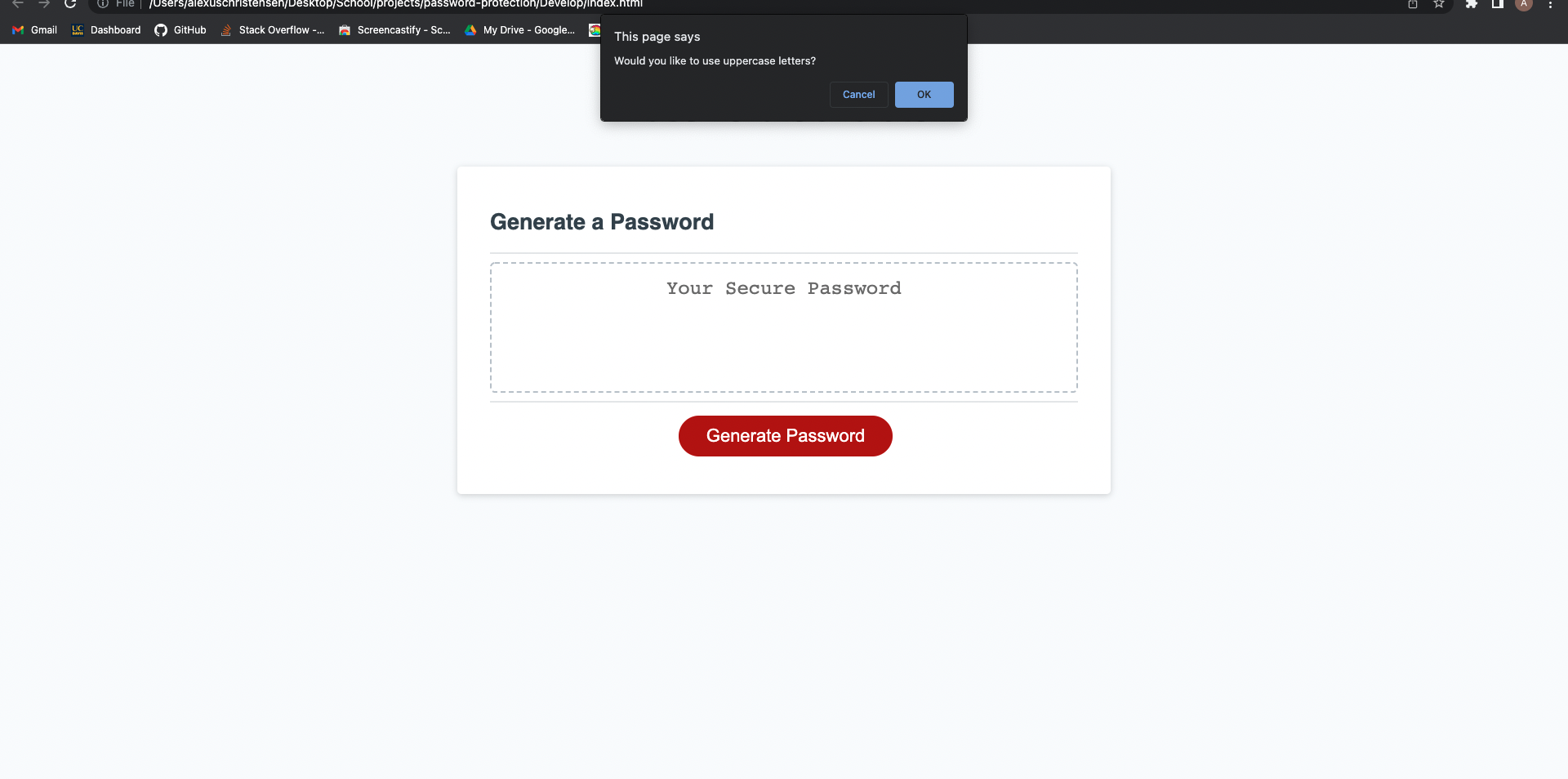 GitHub - Alexusdc/password-protection