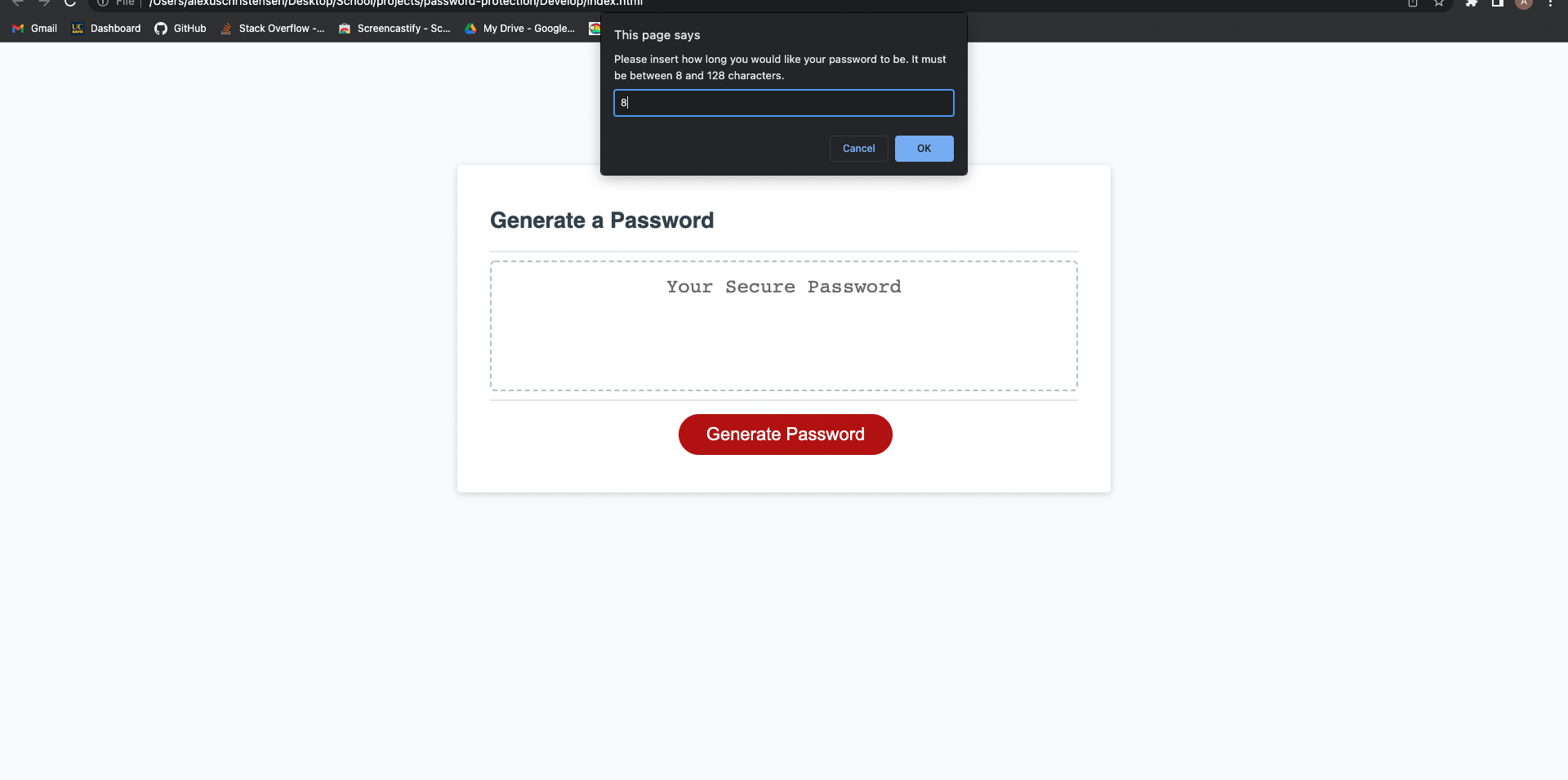 GitHub - Alexusdc/password-protection
