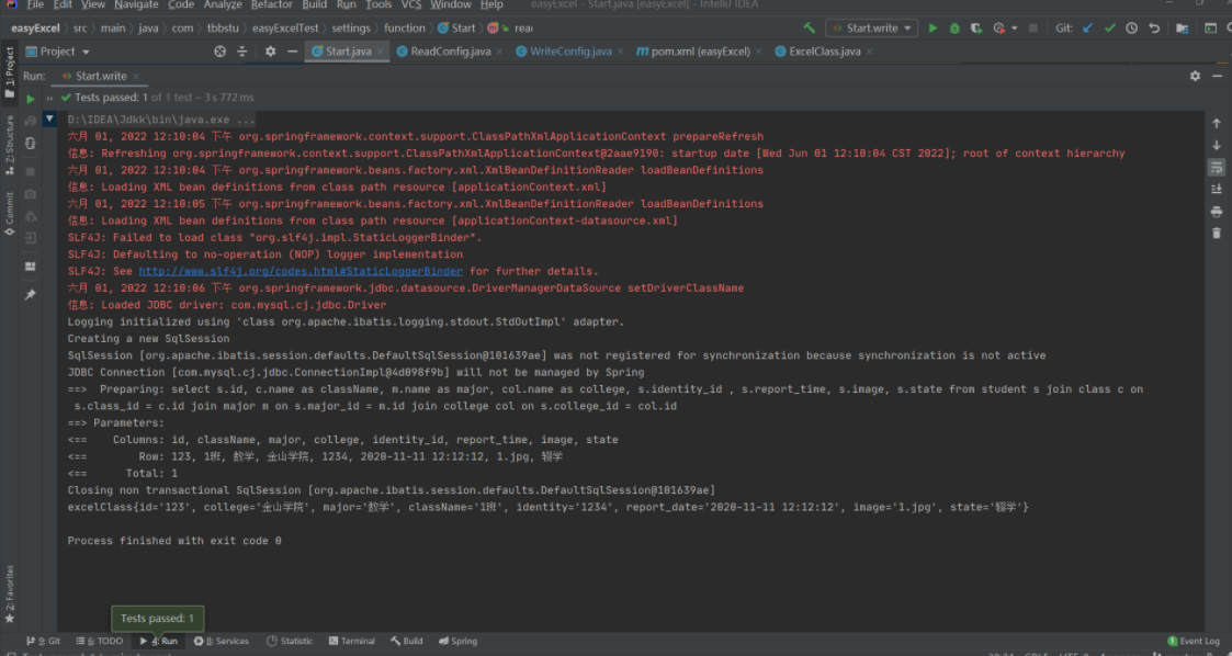GitHub - ilovestudyjava/Excel-project