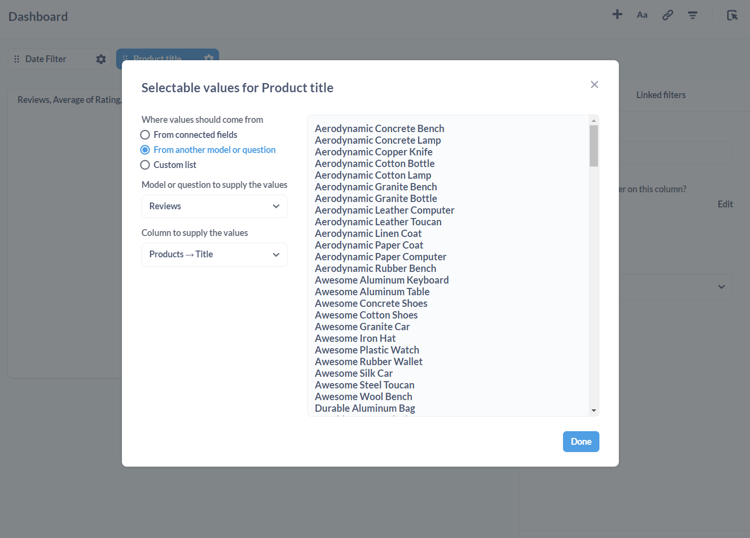 Action menu in dashboard stops working after a while · Issue 33074