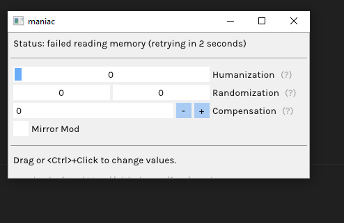 failed reading memory · Issue #75 · fs-c/maniac · GitHub