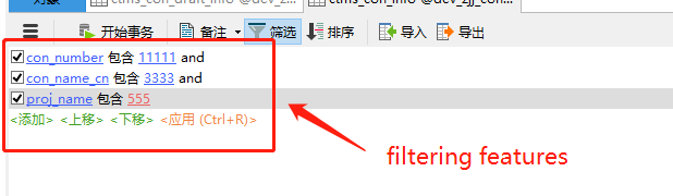 About filtering features · Issue #16659 · dbeaver/dbeaver · GitHub