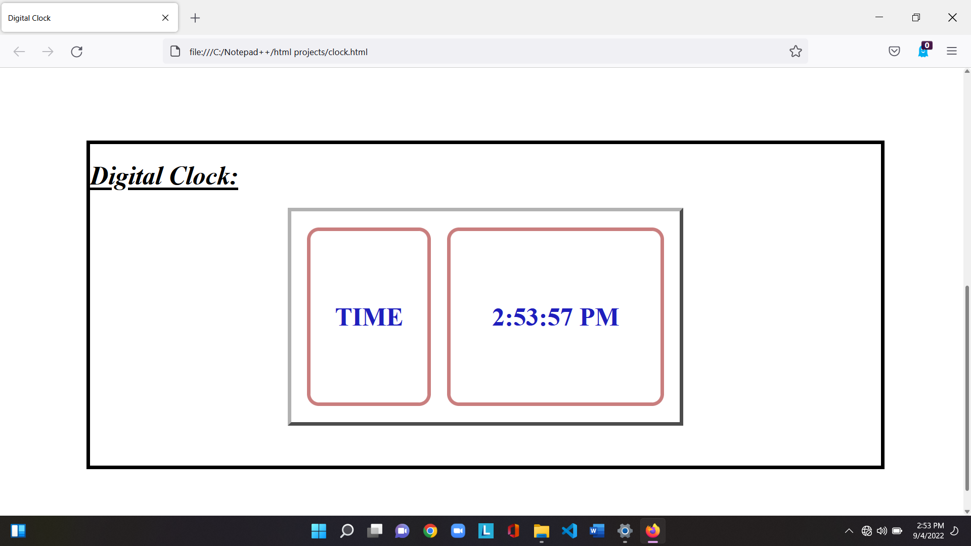 GitHub - ArfaIram011/Digital_Clock