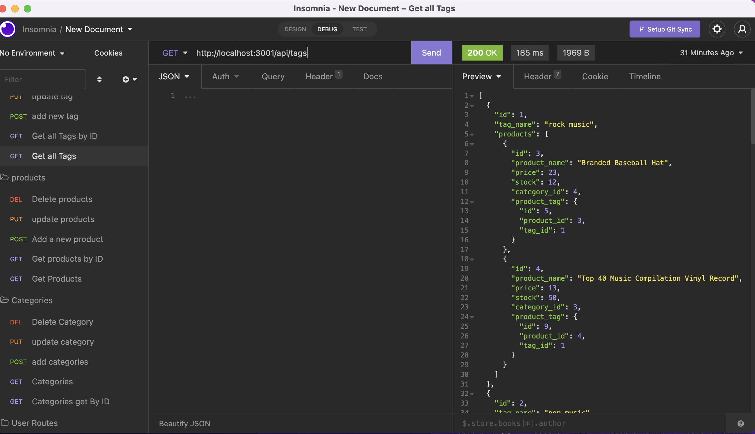 GitHub - gio2nice/E-commerce-backend