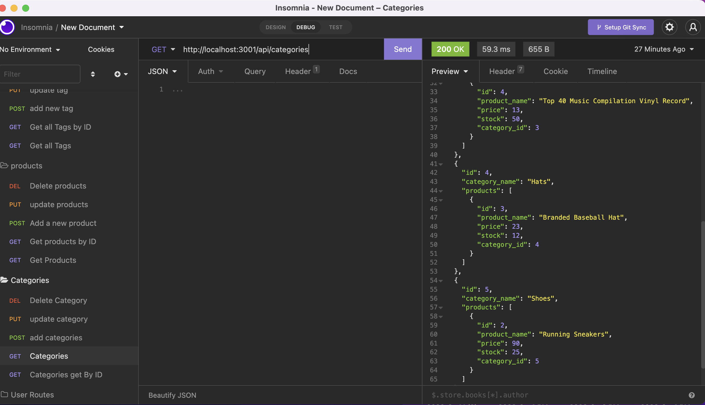 GitHub - gio2nice/E-commerce-backend