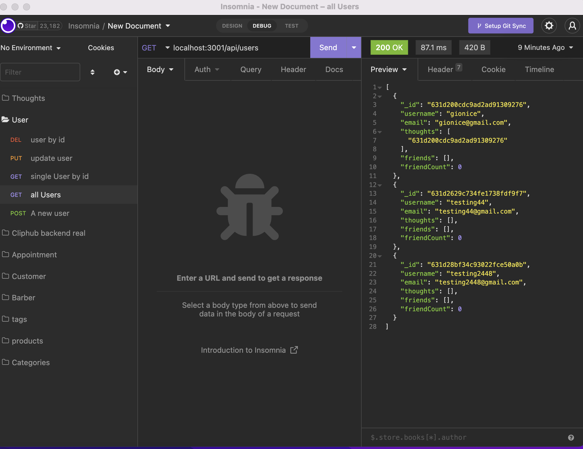 GitHub - gio2nice/socialnetwork-api