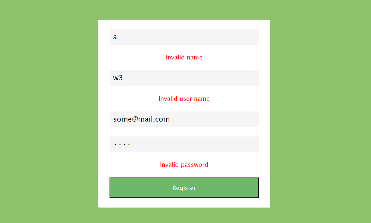 GitHub - aks-arunkumars/form-val: Form validation using regex (Reactjs)