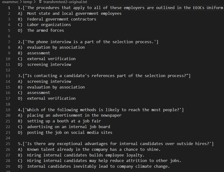 Github 2195427 Exam Transform Transform Exam Questions