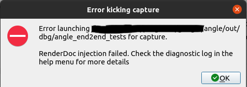 Capture of ANGLE-on-Vulkan tests no longer works on Linux · Issue #2022 ...