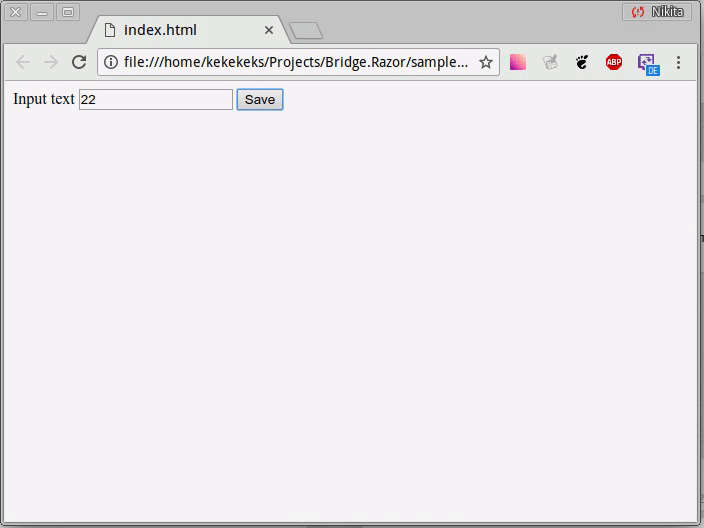 GitHub - kekekeks/Bridge.Razor: Razor support for bridge.net