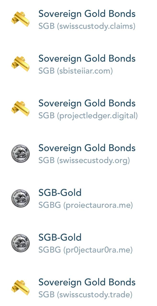 INDUS,SWISS,SUNGOLD,BRICS SCAM TOKEN · Issue #120 ·  Lobstrco/fraudulent-assets