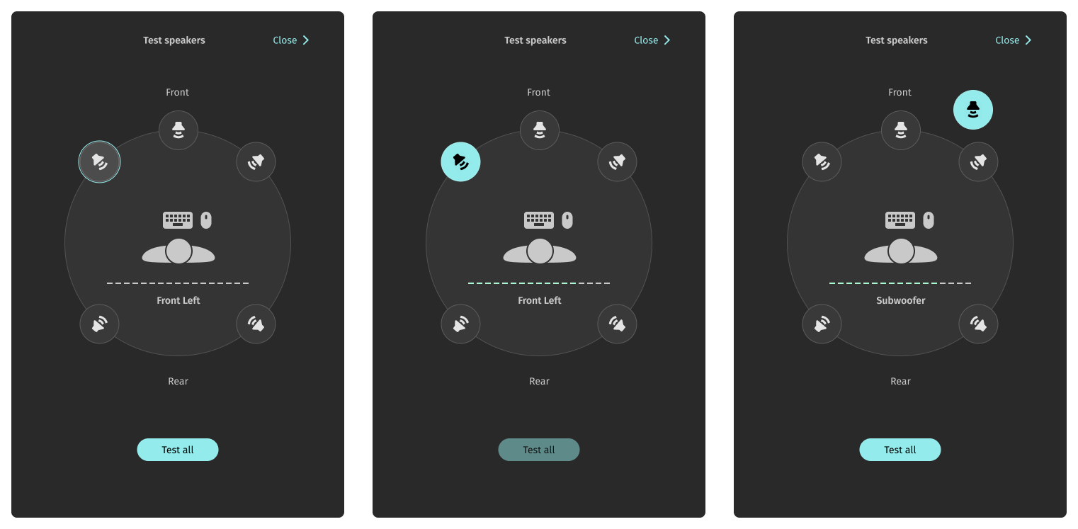 Context drawer examples