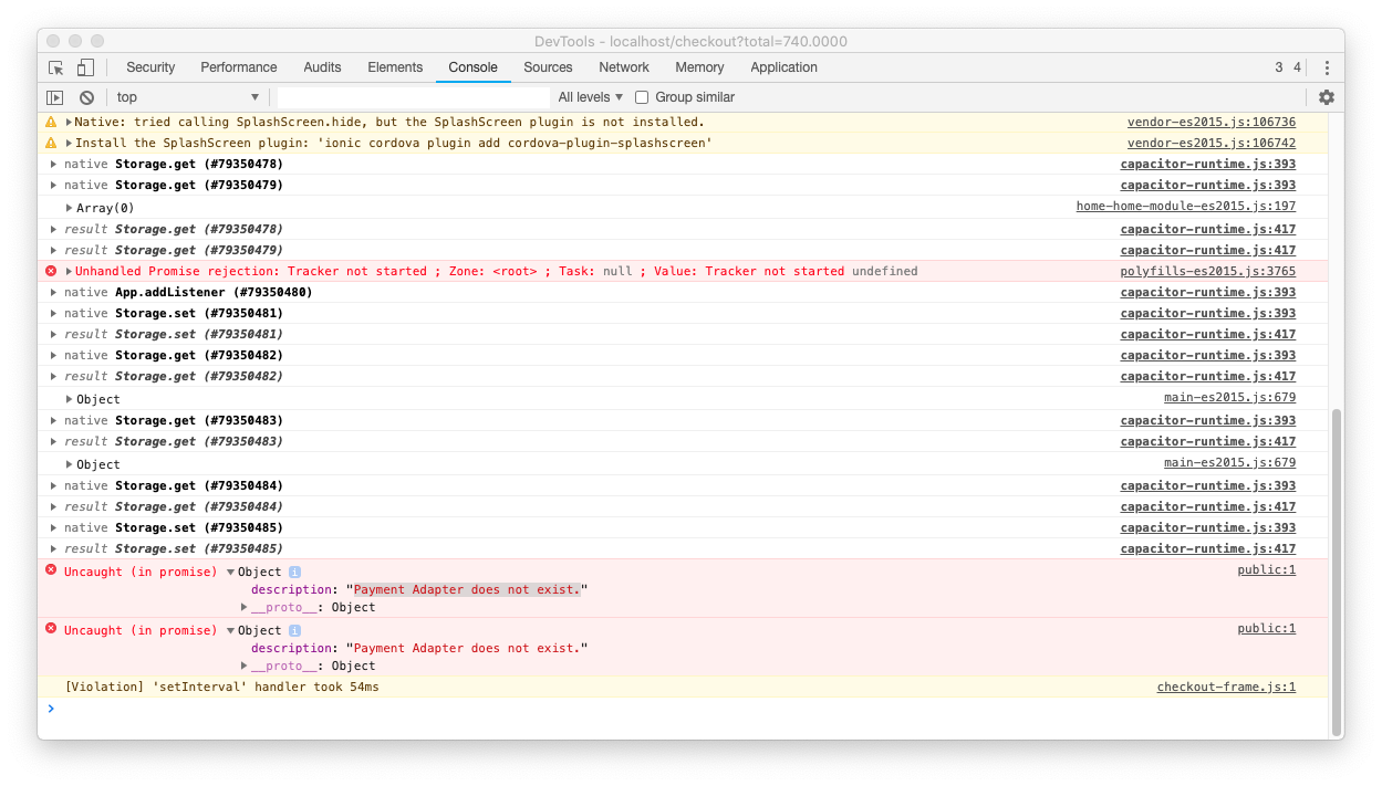 Never ending loading on ionic 5 capacitor · Issue #148 · razorpay ...