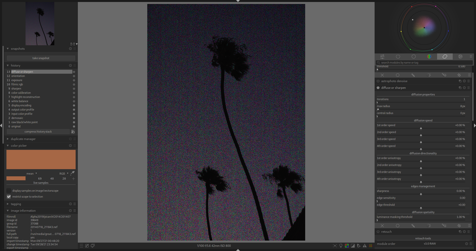Image artifacts with diffuse luminance masking · Issue #10116 ...
