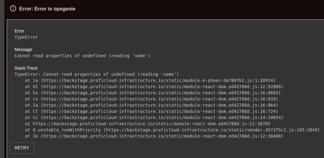🐛 Bug Report: opsgenie plugin stop working · Issue #15938 · backstage ...