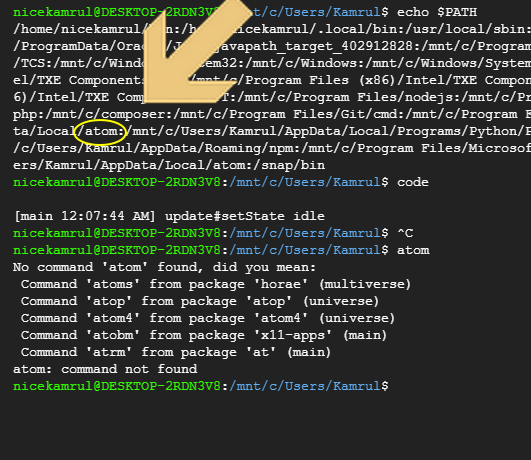 Atom windows. Atom windows