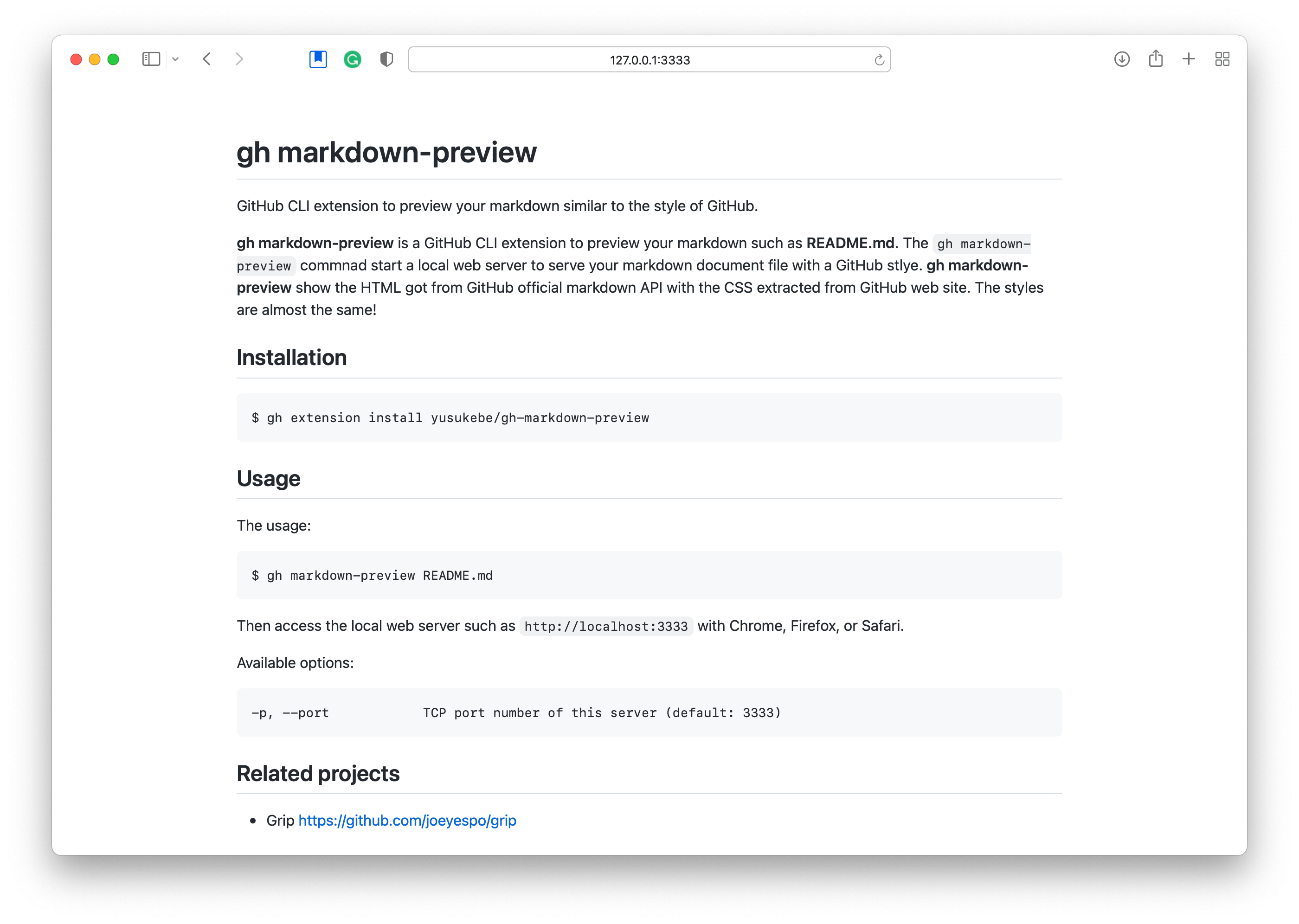 github cli push