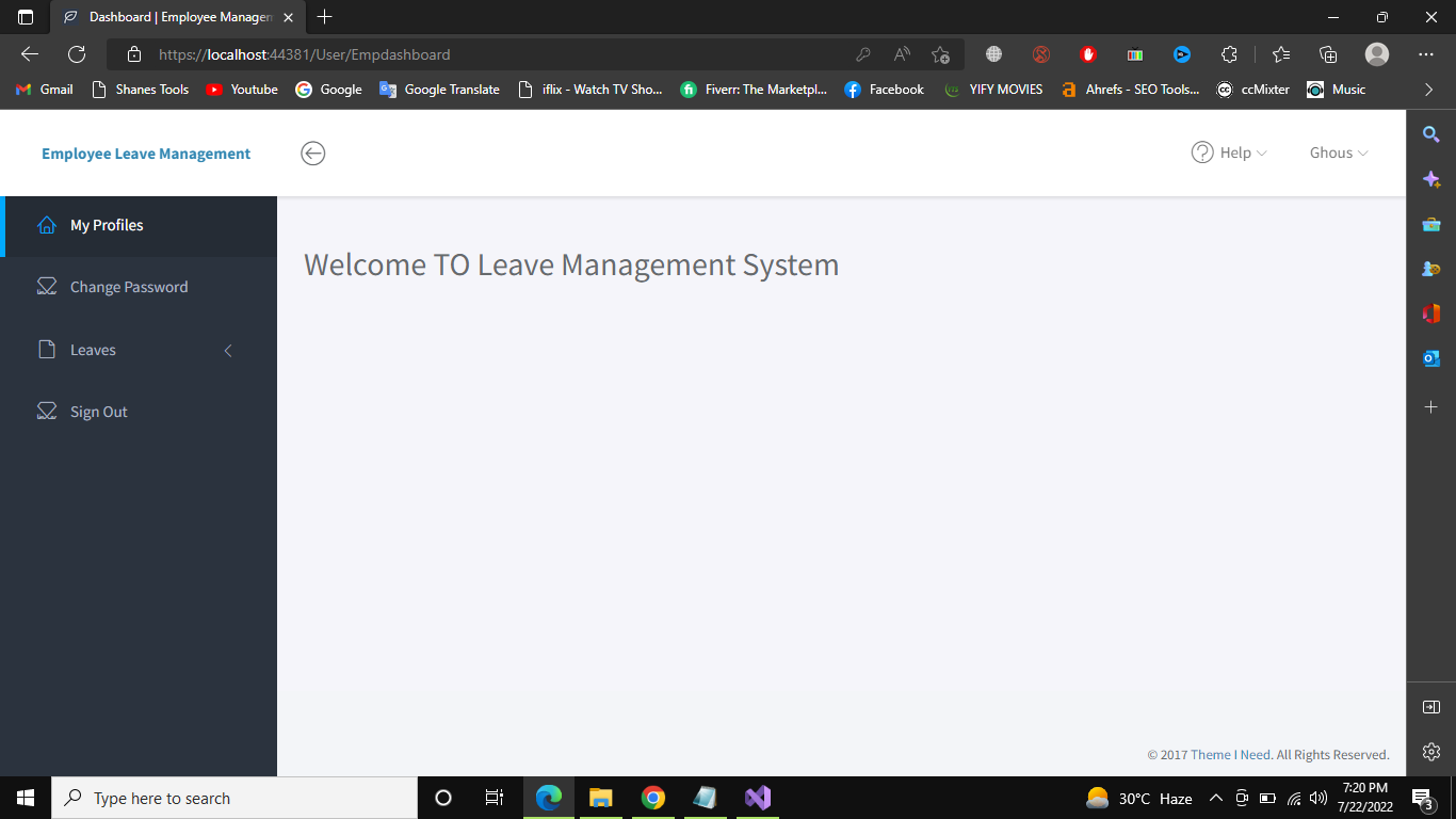 GitHub - ghousmuh934/EmployeeLeaveManagementSystem: We can use asp.net ...
