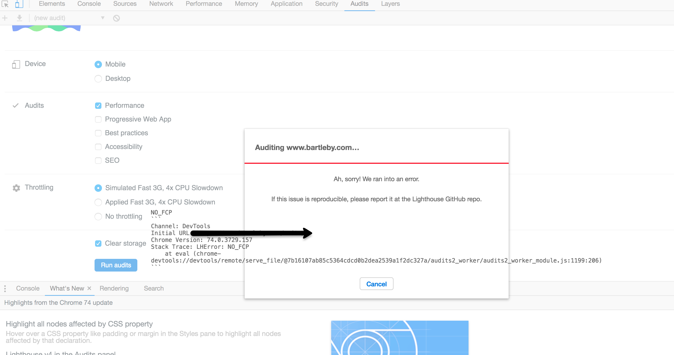 DevTools bug template goes outside dialog bounds · Issue #8974 ...