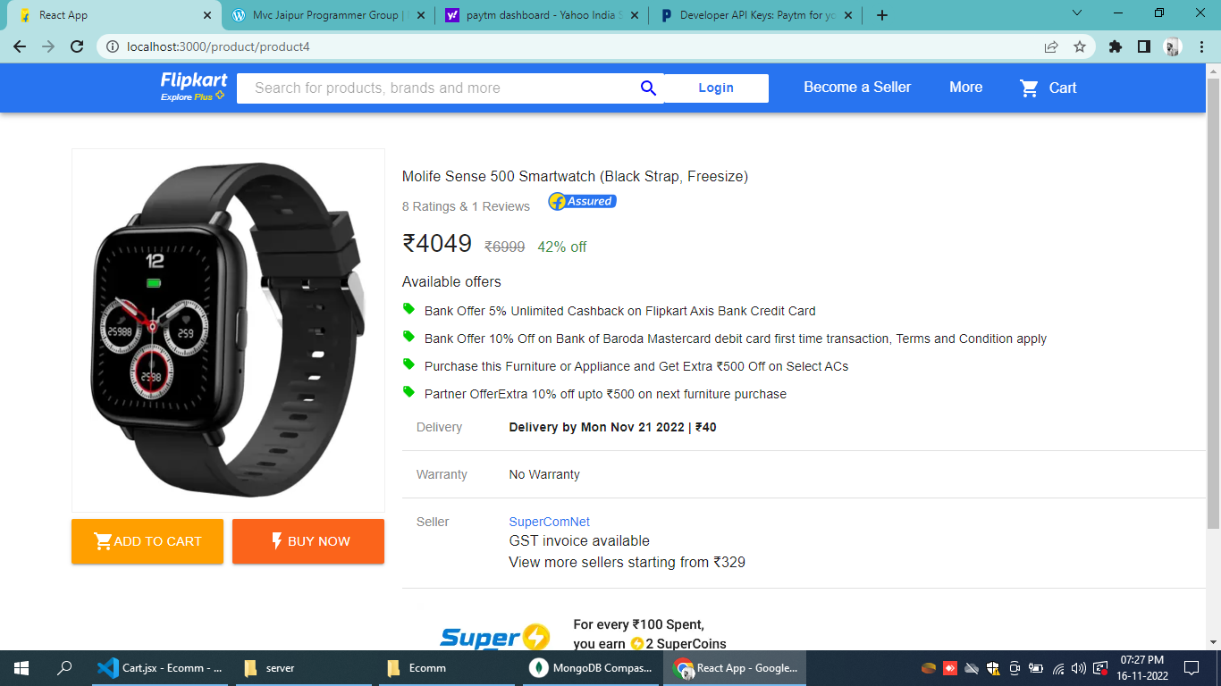 GitHub - SagarShinde7/Flipkart-Clone