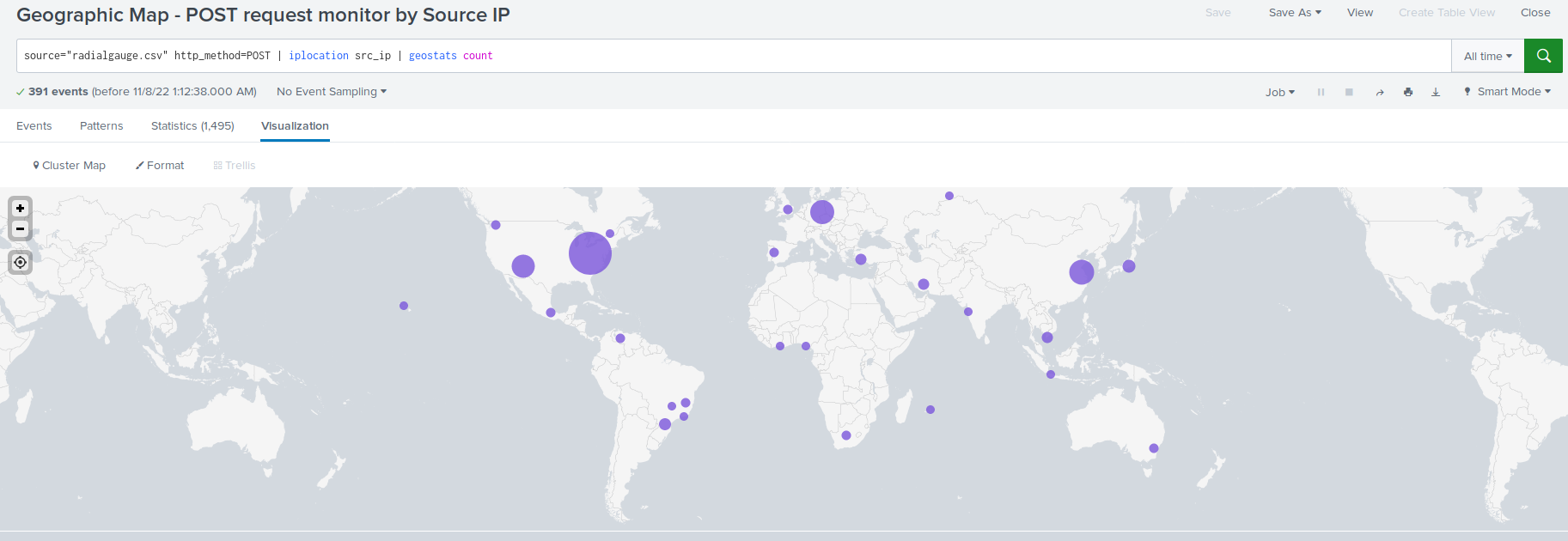 GitHub anorman318/SplunkDashboard Designed a single dashboard to