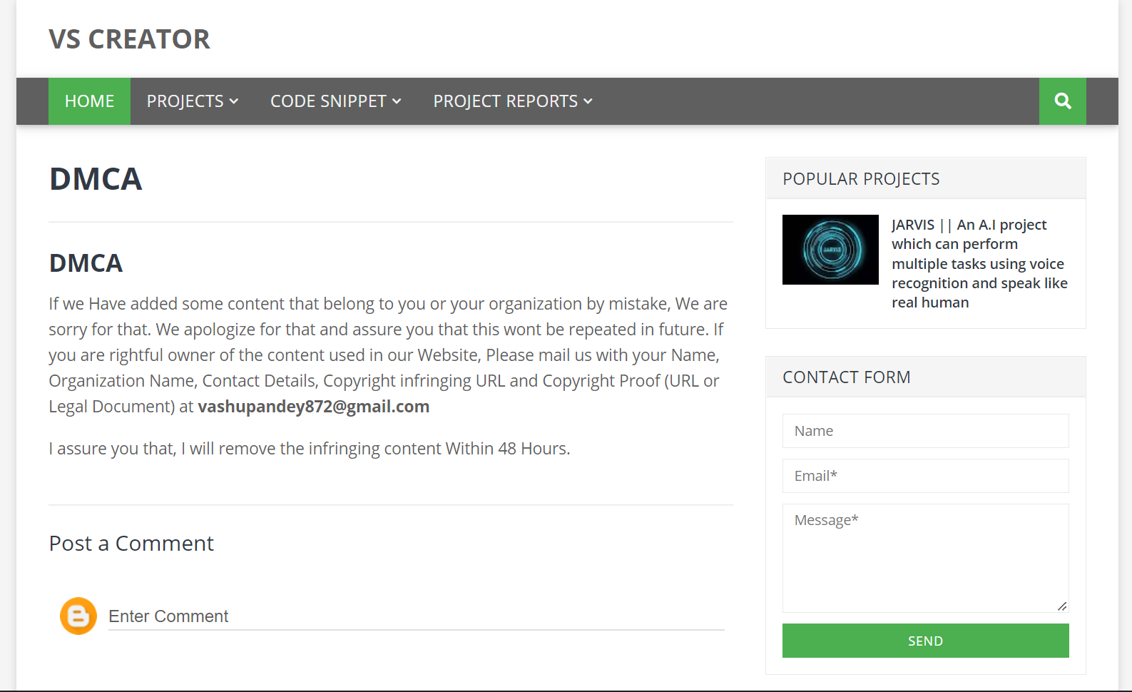 GitHub - SHIVKESHPANDEY/vs-creator: This is my website where i provide ...