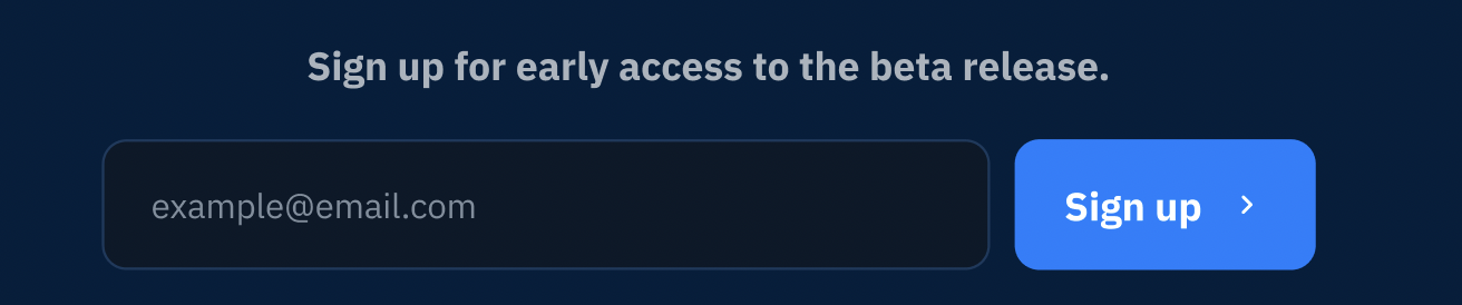 Figma Design sign up