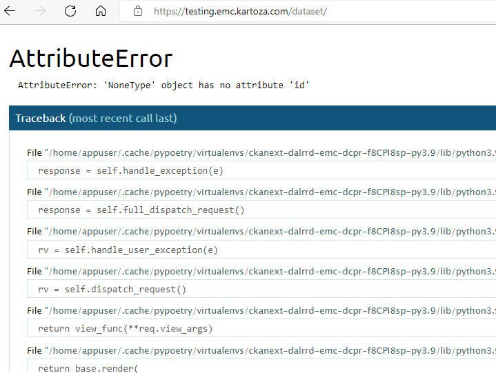 When Logged out navigating to dataset produces AttributeError · Issue ...