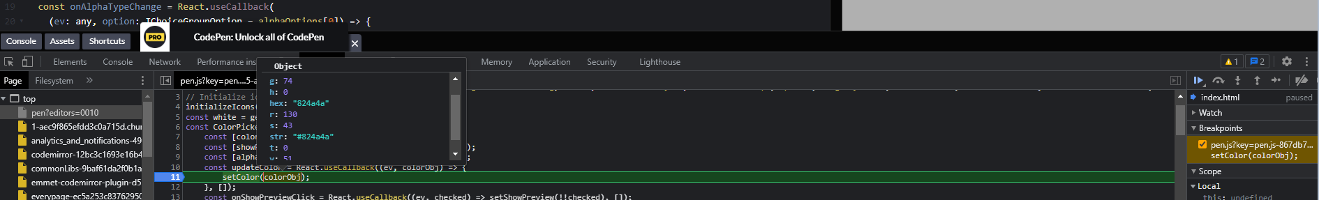 [Bug]: Color names are not provided by the ColorPicker control · Issue ...