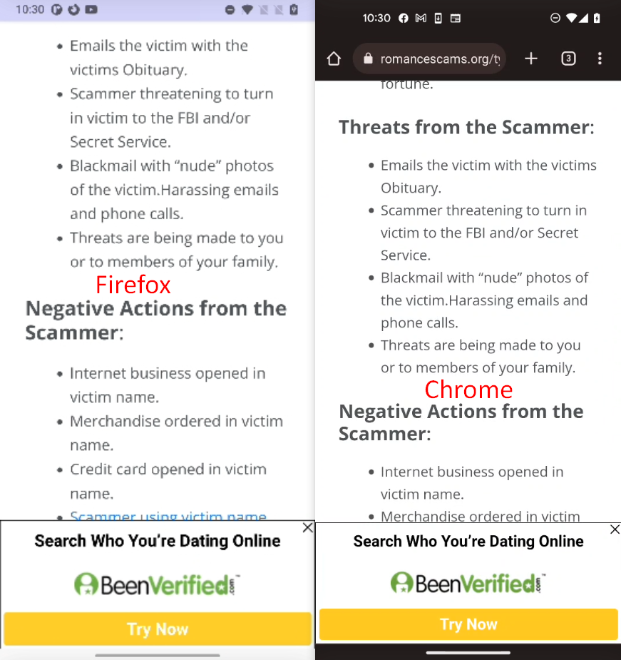 www.romancescams.org - see bug description · Issue #114887 · webcompat ...