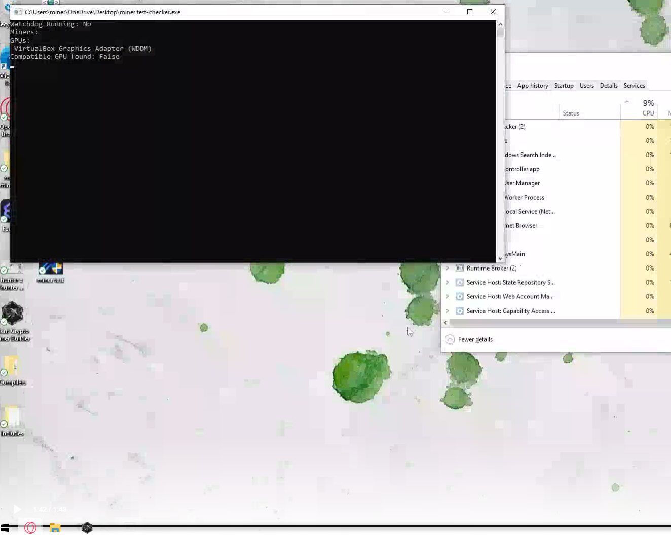 WD exclusion not working nor miner starting as the system starts