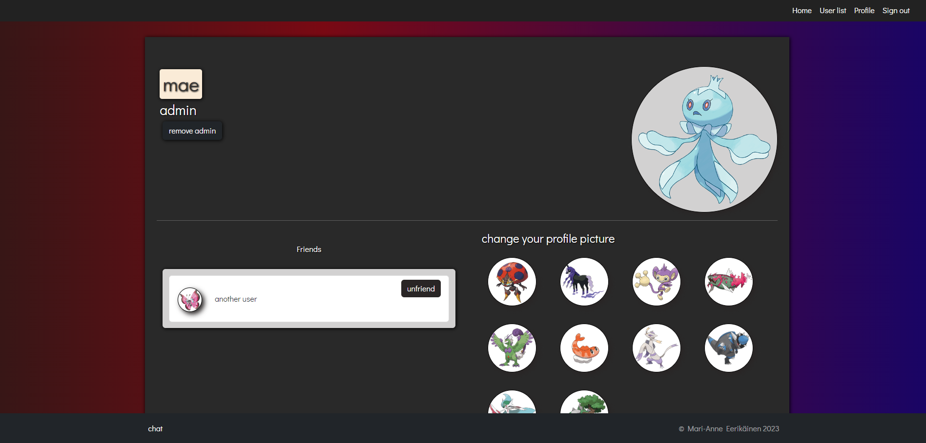 Github maeeri chat app