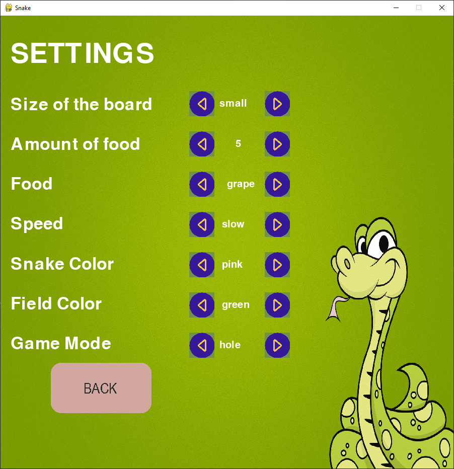 GitHub - LapEg/SnakeGame: Pygame Project
