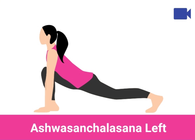 ashwasanchalasana left