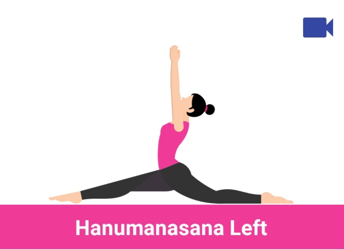 hanumanasana left