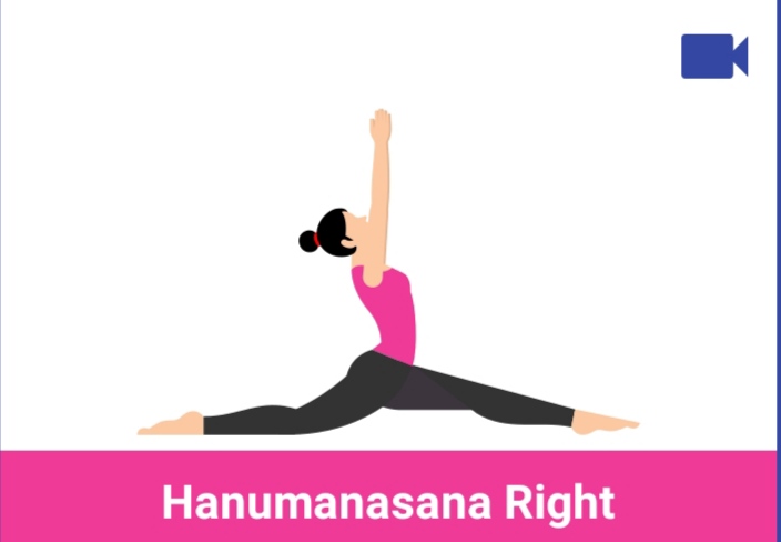 hanumanasana right