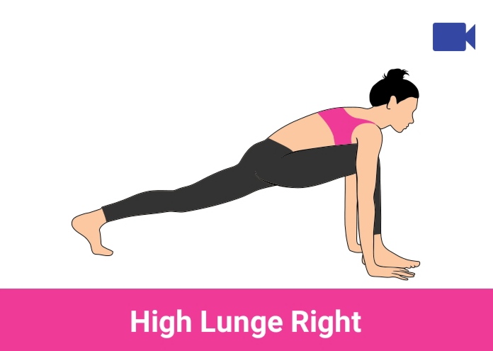 high lunge right