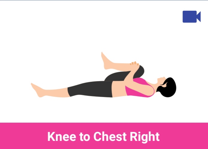 knee to chest right