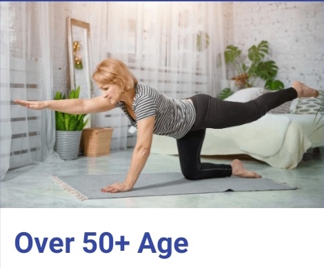 over 50+age