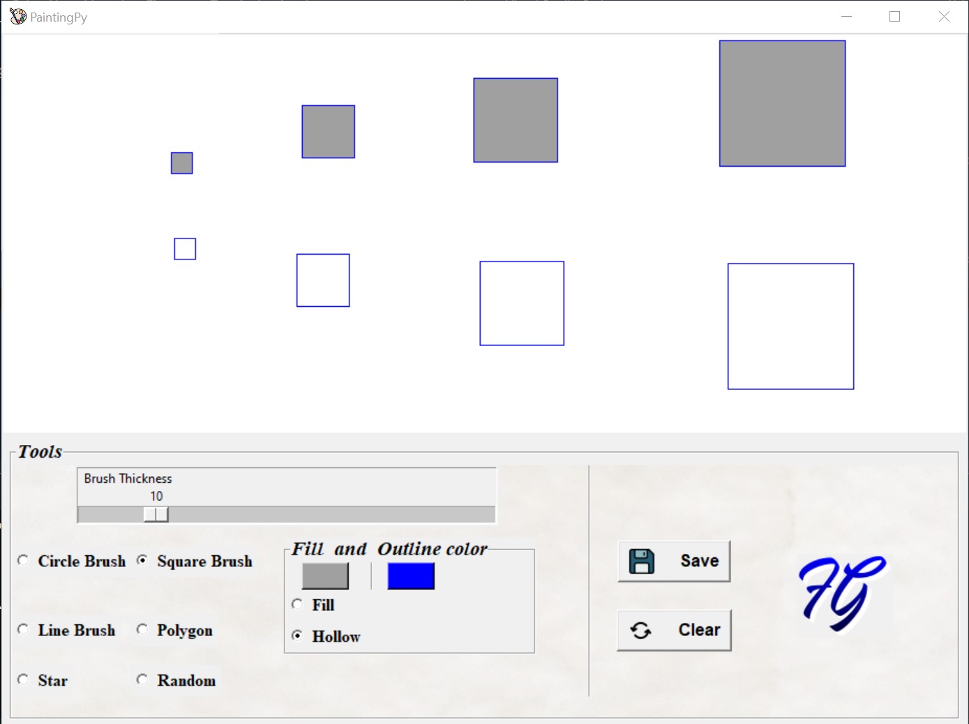 GitHub - FranGarcia94/PaintingPy: :star: :pencil2: Simple GUI to paint ...