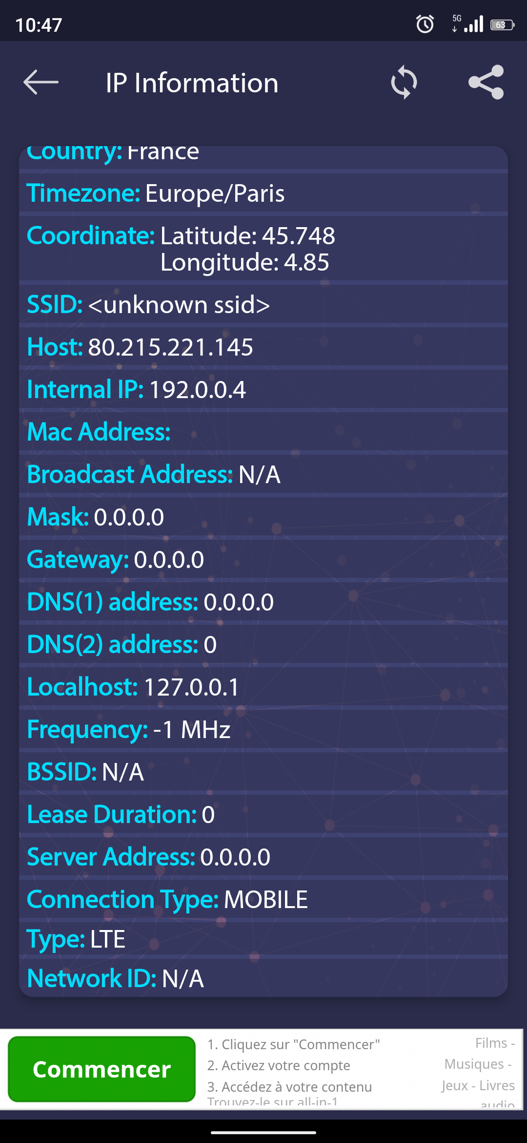 Hostname issues on RustDesk Android App （Address family not supported
