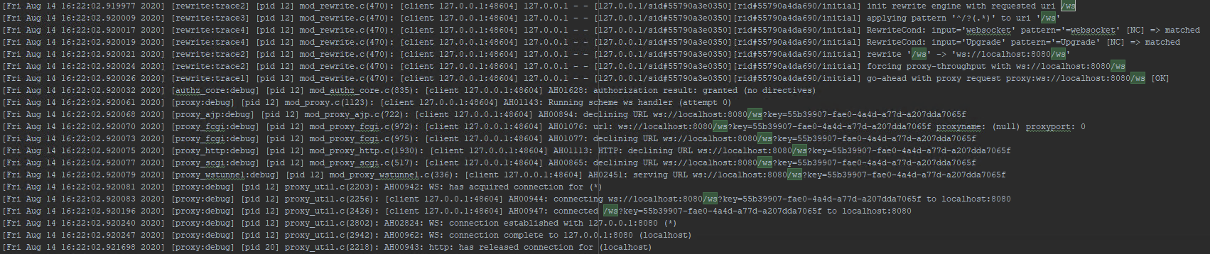 Running Polynote behind Apache httpd reverse Proxy - Websocket 404 not ...