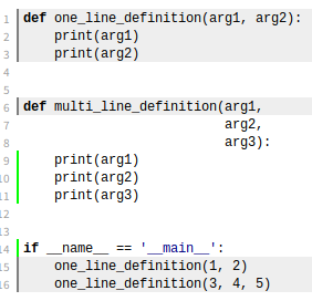 Can't exclude class or function definition written in multiline with ...