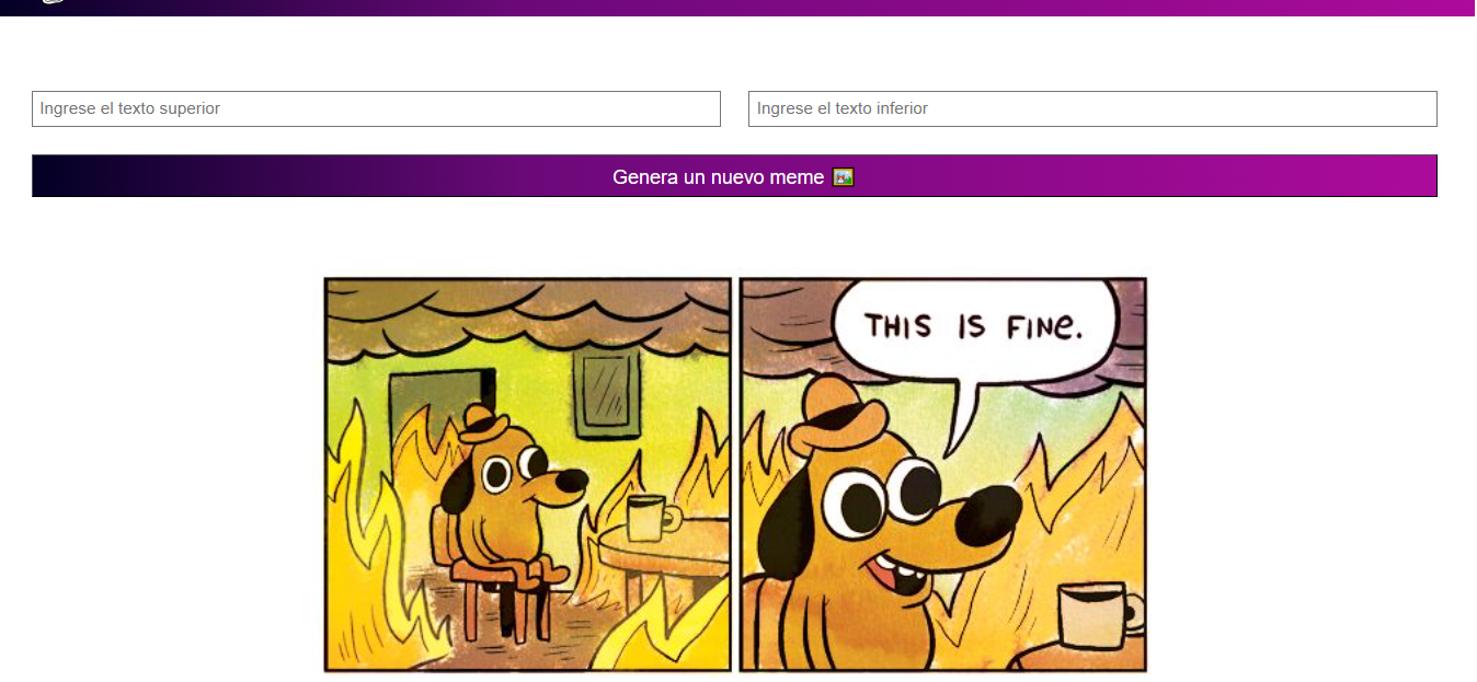 GitHub - Barriose01/GeneradorMemes: Pagina que permite generar memes ...