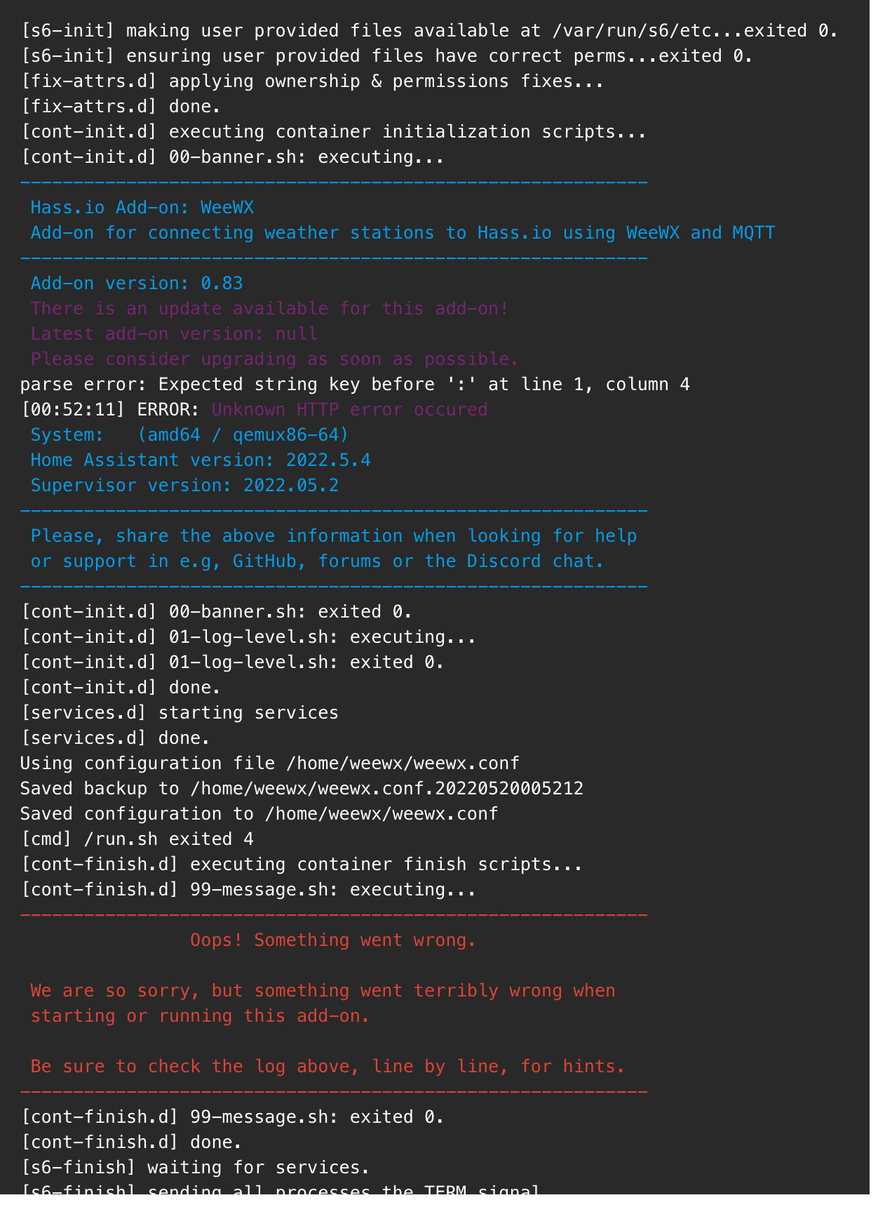 Addon Fails to start · Issue #3 · jgoakley/hassio-addons · GitHub