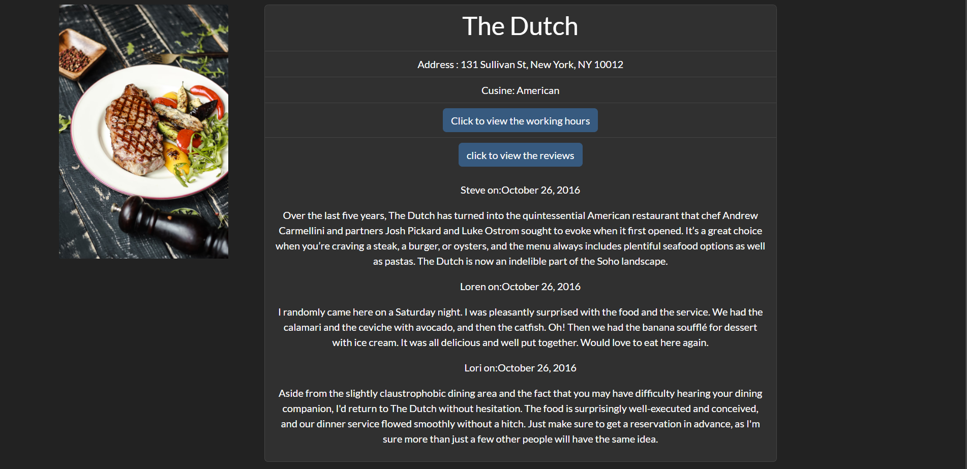 GitHub - alanthomasdev/Restaurants-List: Restaurants list with all the ...