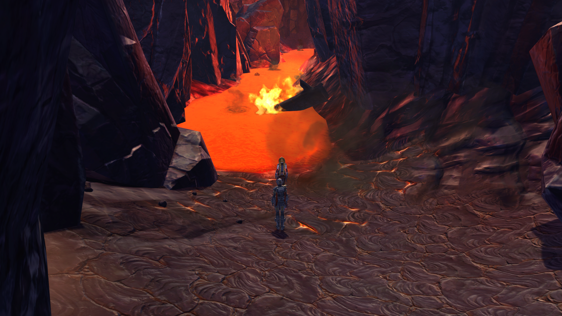 Lava before