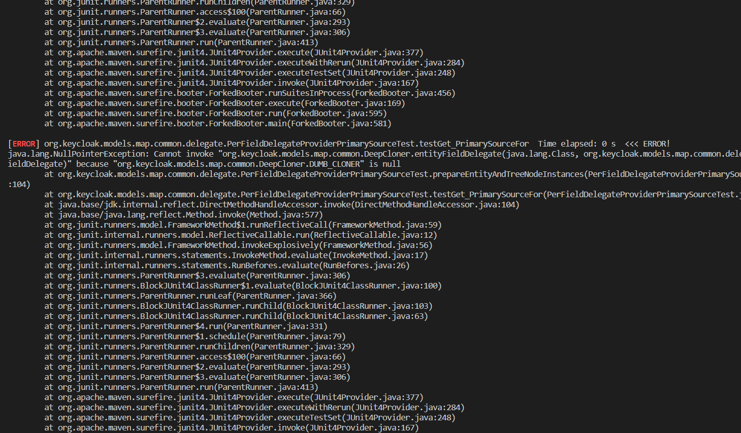 Building from Source Failed · keycloak keycloak · Discussion #12665 ...